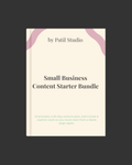 Small Business Content Starter Bundle